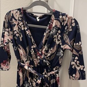 Pink Blush Maternity Dress